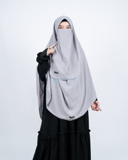 Set Khimar Instan Aisyah Luxury Wolfis Alsyahra Exclusive