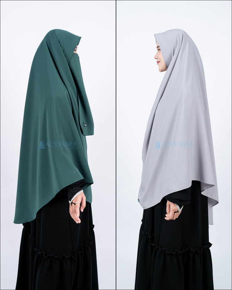 Set Khimar Instan Aisyah Luxury Wolfis Alsyahra Exclusive