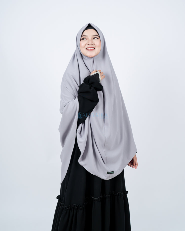 Set Khimar Instan Aisyah Luxury Wolfis Alsyahra Exclusive