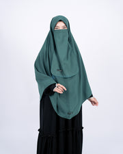 Set Khimar Instan Aisyah Luxury Wolfis Alsyahra Exclusive