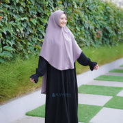 Alsyahra Exclusive Set Khimar Khanza Size L Soft Crown Exclusive