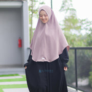 Alsyahra Exclusive Set Khimar Khanza Size L Soft Crown Exclusive