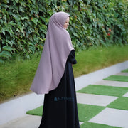Alsyahra Exclusive Set Khimar Khanza Size L Soft Crown Exclusive