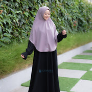 Alsyahra Exclusive Set Khimar Khanza Size L Soft Crown Exclusive