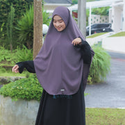 Alsyahra Exclusive Set Khimar Khanza Size XL Soft Crown Exclusive