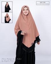 Set Khimar Maleeka Bisban Queen BolBal 2 Material Alsyahra Exclusive XXL