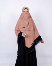 Set Khimar Maleeka Bisban Queen BolBal 2 Material Alsyahra Exclusive XXL