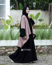Long Outer Syari Cardigan Alia 2 Material SIze S by Alsyahra Exclusive