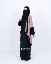 Long Outer Syari Cardigan Alia 2 Material SIze S by Alsyahra Exclusive
