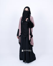 Long Outer Syari Cardigan Alia 2 Material SIze S by Alsyahra Exclusive