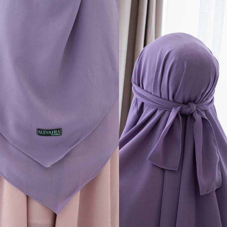 French Khimar Ayumi Sifon Premium by Alsyahra Exclusive