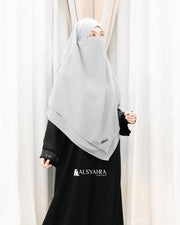 French Khimar Ayumi Sifon Premium by Alsyahra Exclusive