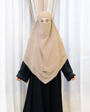 French Khimar Ayumi Sifon Premium by Alsyahra Exclusive