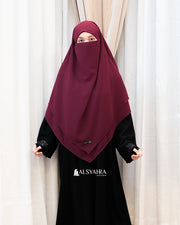 French Khimar Ayumi Sifon Premium by Alsyahra Exclusive