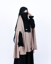 Bundling Niqab New All In One Size L 12 Style Chiffon Silk Jetblack Alsyahra Exclusive