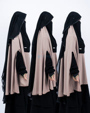 Bundling Niqab New All In One Size L 12 Style Chiffon Silk Jetblack Alsyahra Exclusive