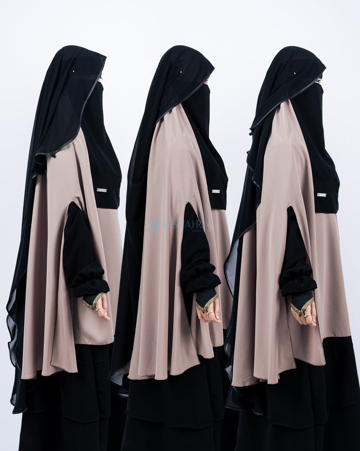 Bundling Niqab New All In One Size L 12 Style Chiffon Silk Jetblack Alsyahra Exclusive