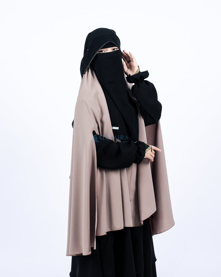 Bundling Niqab New All In One Size M 12 Style Chiffon Silk Jetblack Alsyahra Exclusive
