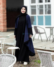 Long Outer Syari Cardigan Alia 2 Material Size M by Alsyahra Exclusive