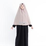 Set Khimar Non Pad Syari Size L Niqab Bandana Luxury Wolfis Alsyahra Exclusive