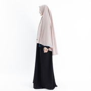 Set Khimar Non Pad Syari Size L Niqab Bandana Luxury Wolfis Alsyahra Exclusive