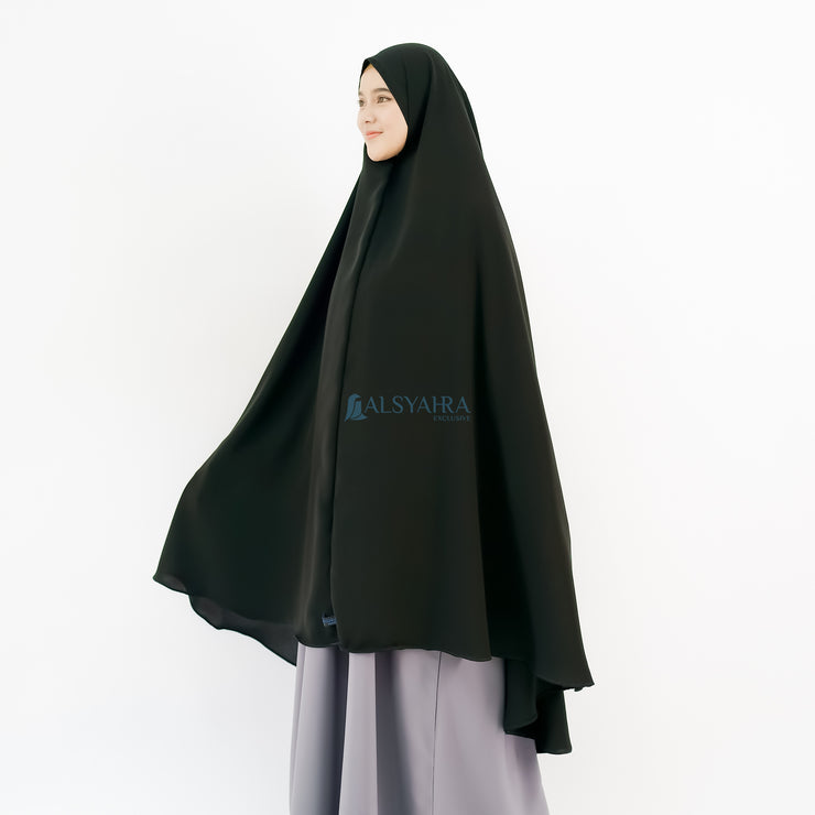 Set Khimar Non Pet Niqab Bandana XXL Luxury Wolfis