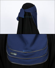 Niqab Bandana Ikhfa 3 layer Sifon Premium Alsyahra Exclusive