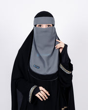 Niqab Bandana Ikhfa 2 layer Kombinasi Alsyahra Exclusive