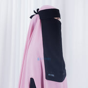Niqab Poni Pulldown Anatolia Sifon Silk Jetblack Alsyahra Exclusive
