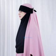 Niqab Poni Pulldown Anatolia Sifon Silk Jetblack Alsyahra Exclusive