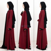 Long Outer Syari Cardigan Humaira Premium by Alsyahra Exclusive