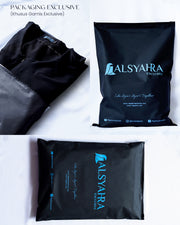 Alsyahra Exclusive Gamis Abaya Syari Humaira Jetblack