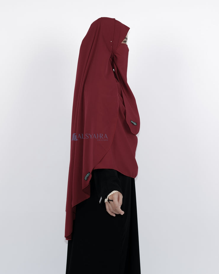 Set Pasmina Syari Hurun In Cadar Tali Size L Luxury Wolfis Alsyahra Exclusive