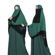 Set Khimar Maleeka Bisban Queen BolBal 2 Material Alsyahra Exclusive XXL