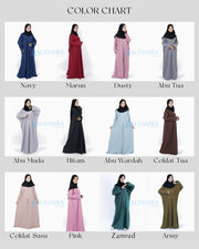 Abaya Gamis Jamila Luxury Wolfis Alsyahra Exclusive
