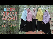 Set Khimar Instan Aisyah Luxury Wolfis Alsyahra Exclusive